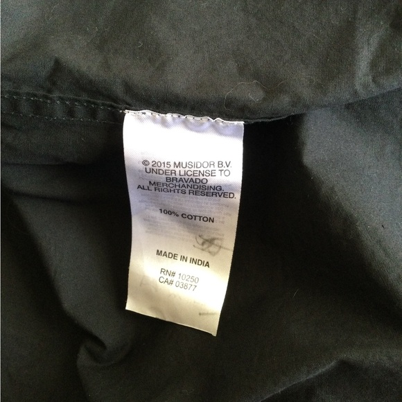 The Rolling Stones-Cuervo 2015 Promotional Black Men's Shirt, Medium - Picture 6 of 6